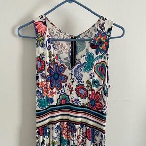 Colorful cute long dress